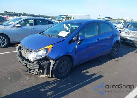 2012 Kia Rio5 Ex z USA, uszkodzony, nr VIN KNADN5A35C6090852